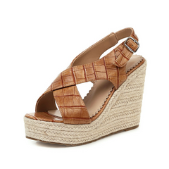 Women's Stone Grain Espadrille Wedges