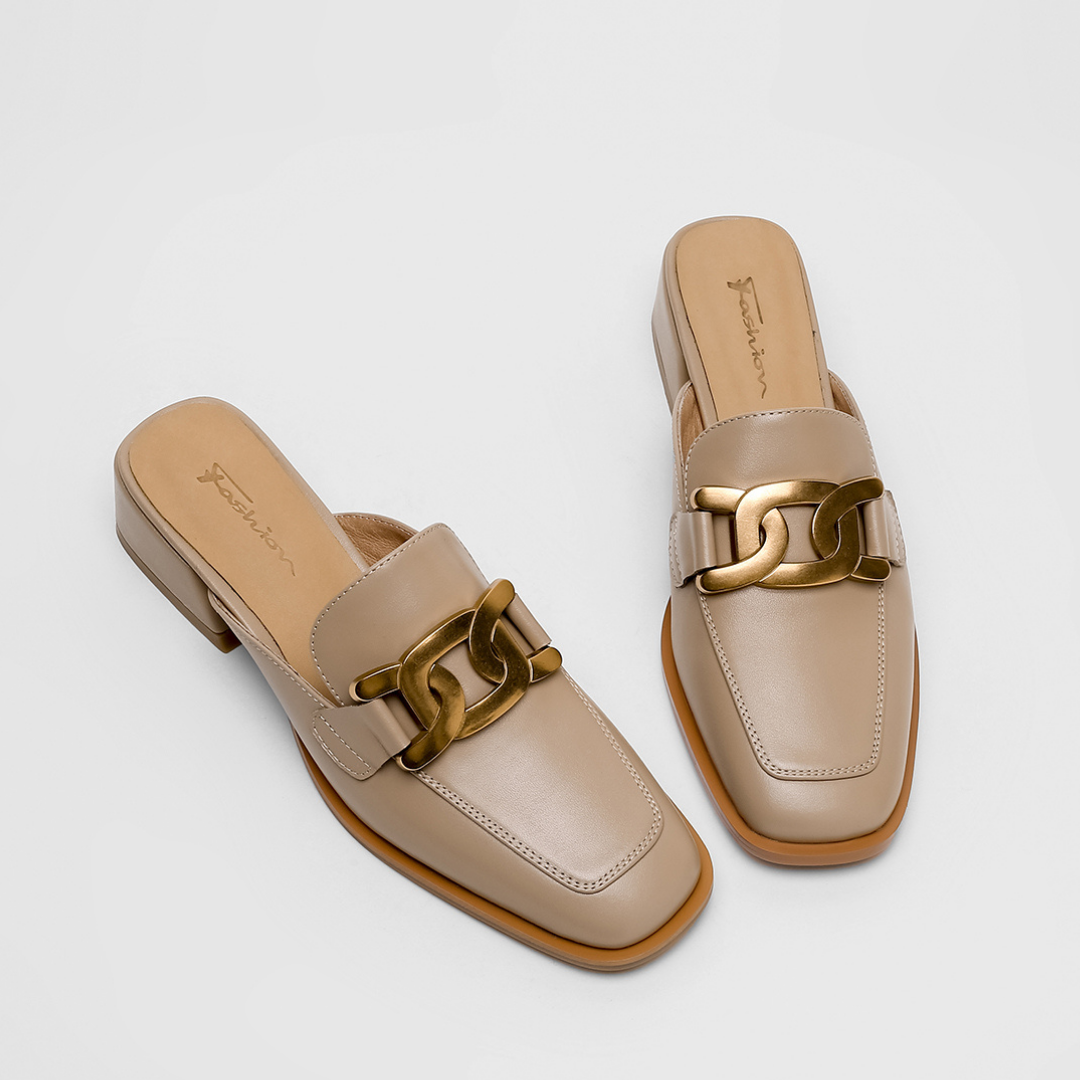 Square Toe Mules for Women