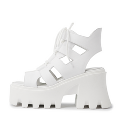 women platform sandal boots