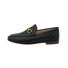 Women's Leather&Velvet Penny Loafers