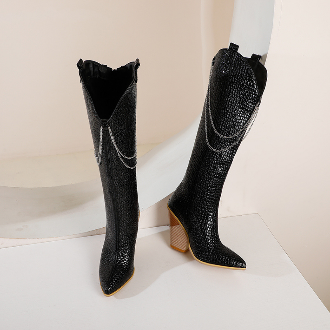 women knee high boots