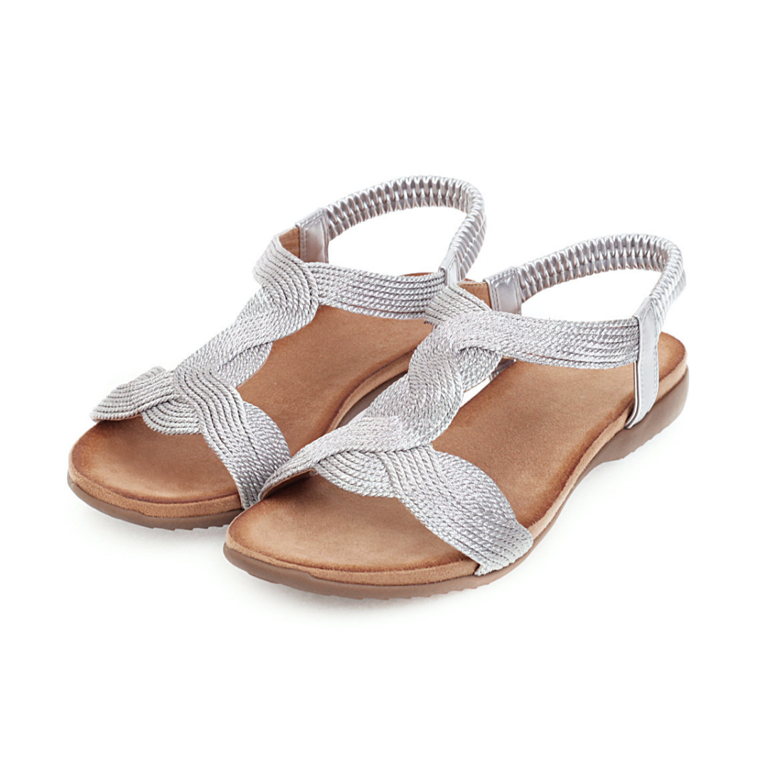 casual summer flat sandals