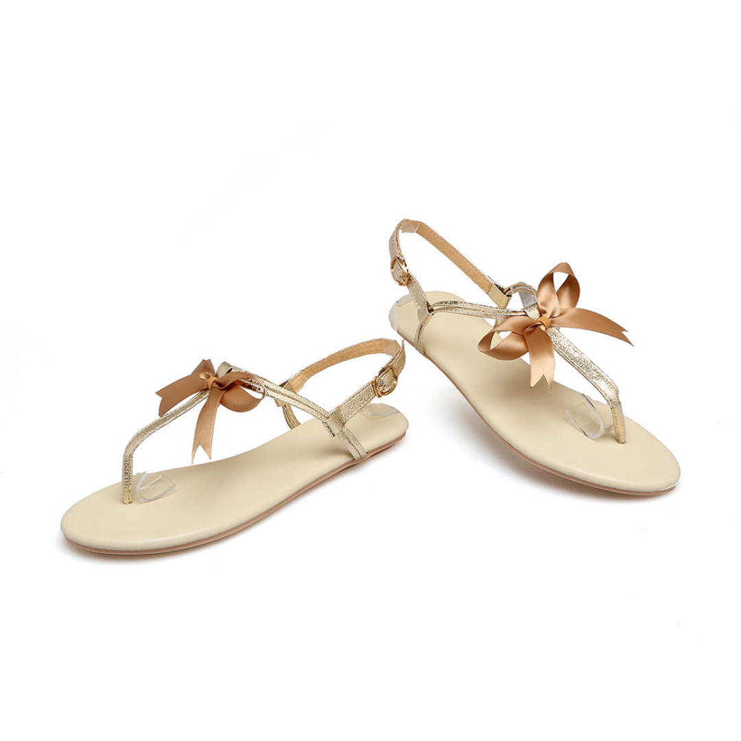 women bow sandals