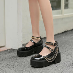 mary jane platform shoes