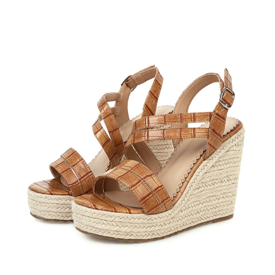 platform wedge sandals