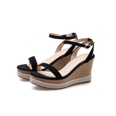 strappy wedge platform sandals