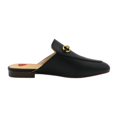 Women’s Leather&Velvet Mules