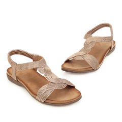 casual summer flat sandals