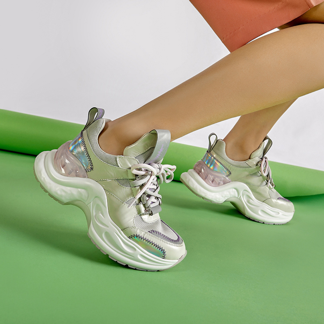 tennis causal sneaker green