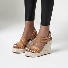 platform wedge sandals