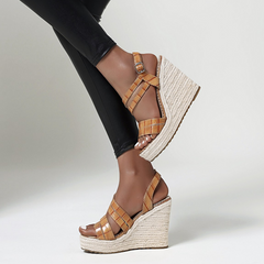 platform wedge sandals