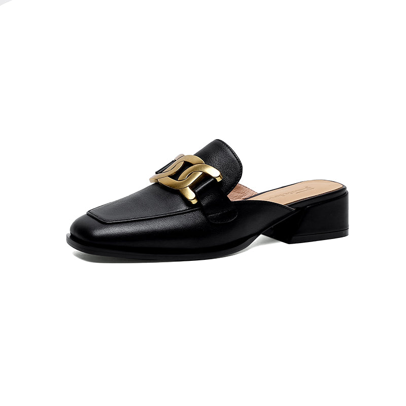 Square Toe Mules for Women