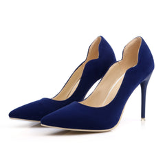 pointed toe stiletto high heels