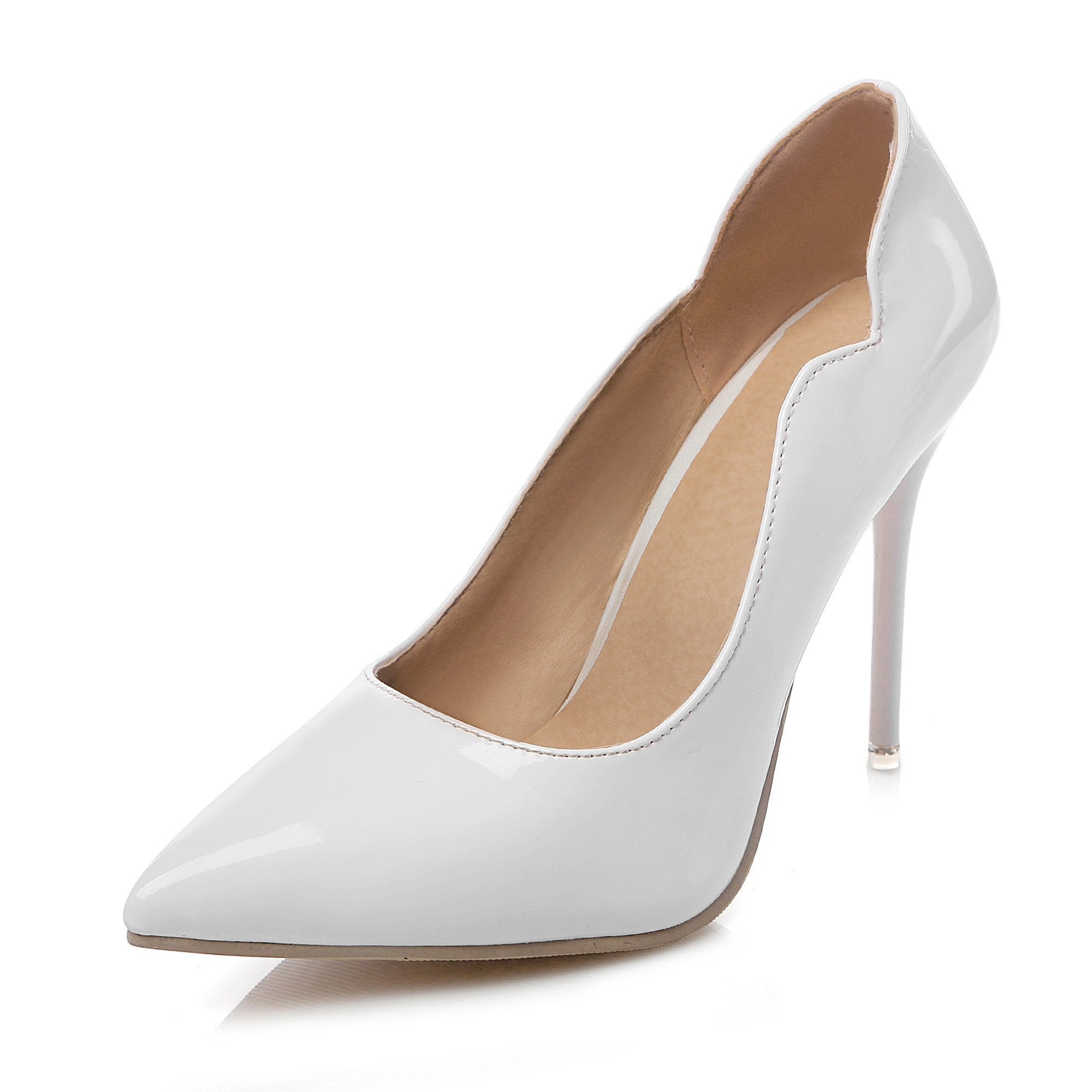 pointed toe stiletto high heels